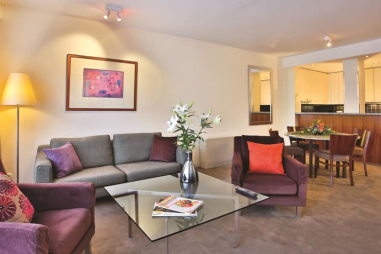Two Bedroom Apartment bedroom living area